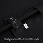 RYB HOME Short Bedroom Blackout Curtains - Image 2