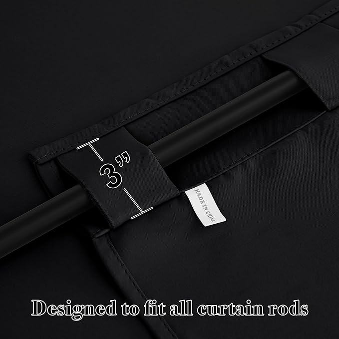 RYB HOME Bathroom Curtains Blackout - Image 2