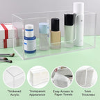 2Pack Acrylic Paper Towel Dispenser, Napkin Holder - Image 7