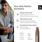 LARS NYSØM Stainless Steel Insulated Water Bottle 12oz 17oz 25oz 34oz 51oz | - Image 2