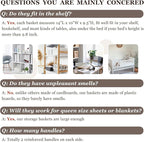 Criusia Closet Organizers and Storage Baskets - Image 3