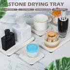 Set of 6 Water Absorbing Stone Tray - Image 5