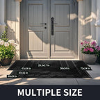 Yimobra Front Door Mat Outside Entrance 29.5x17, Waterproof Heavy Duty Outdoor - Image 2