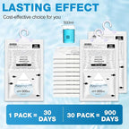 Nuanchu 30 Pack 500 ml Moisture Absorber Hanging Closet Dehumidifier Bags - Image 3