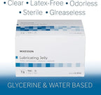 McKesson Lubricating Jelly, 5 g Water Based Non-Sticky Lube, Water Soluble - Image 4