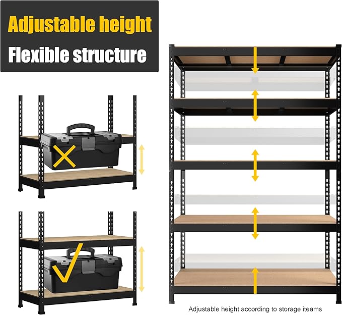 PrimeZone 10 Pack Heavy Duty Storage Shelves - Image 6
