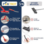 Grout Brush with Long Handle & Hard Bristle Crevice Cleaning Brush, Grout - Image 5