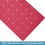 Foldable Silicone Bathtub Mat: Jumbo Size Heavy Duty Safety Bath Mat - Image 4