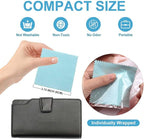 SEVENWELL 100pcs Jewelry Cleaning Cloth Turquoise Polishing Cloth - Image 2