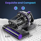 Mattress Vacuum Cleaner, 16Kpa Bed Vacuum Vleaner 253.7nm UV-C Light, 145°F Heat - Image 8