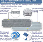 Microfiber Mop Replacement Pads 18 Inch Compatible - Image 4