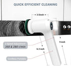AIRSEE Cordless Electric Spin Scrubber, Handheld Power Shower Cleaner Brush - Image 8