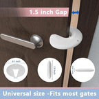 Door Pinch Guard and Door Slam Stopper, Durable Silicone Door Finger Pinch Guard - Image 5