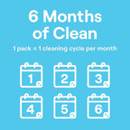 Seventh Generation Dishwasher Cleaning Packs 6 Count Free & Clear Removes - Image 4
