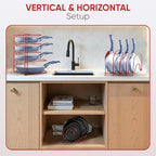 Heavy-Duty Pots and Pans Organizer | 5-Tier Cookware & Lid Storage Rack | - Image 7