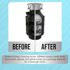 Garbage Disposal Cleaner Tablets 24 Pack – 20g Large Foaming Lavender Scent - Image 5