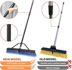 24 inches Push Broom Outdoor for Deck Driveway Garage Yard Patio Concrete Floor - Image 6