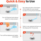 Bastion Garbage Disposal Cleaner and Deodorizer Drops-] Orange Zest Scented - Image 5