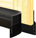 Door Draft Stopper, Door Sweep for Bottom of Door, Weather Stripping Door Seal by Zibian