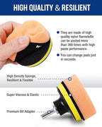 WORKPRO 3 Inch Drill Buffing Pad Kit - Image 3