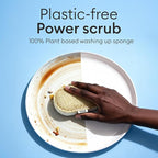 Vove Washing Up Sponges, Natural Eco-Friendly Kitchen Sponges & Scourers - Image 2