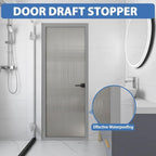 Weather Stripping Door Draft Stopper Flexible Self Adhesive Silicone Door Seal - Image 5