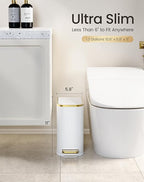 Cesun Small Bathroom Trash Can - Image 8