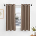 PONY DANCE Black Out Curtains for Bedroom 54 inch Length 2 Panels Set, Thermal by PONYDANCE
