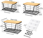 ALOCEO 3 Pack Stackable Storage Bins - Image 7