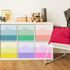 6 Pcs Fabric Storage Cubes Bins - Image 2