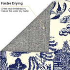 Dish Drying Mat For Kitchen Counter Absorbent Dish Mat Reversible Drainer - Image 6