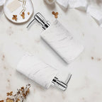 Marble Soap Dispenser with Stainless Steel Pump, 6 Ounces - Image 6