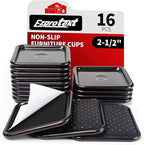 Ezprotekt 2 1/2" Square Non Slip Furniture Pads by VisittheEzprotekt
