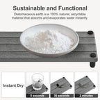 Water Absorbing Stone Tray, Fast Drying Sink Tray - Image 2
