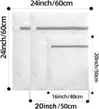 Mesh Laundry Bags, Mesh Wash Bags Durable Mesh Structure - Image 2