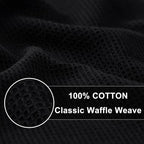 Homaxy 100% Cotton Waffle Weave Dish Cloths - Image 2