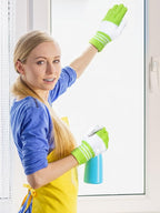 Patelai 3 Pairs Microfiber Plant Dusting Gloves Leaf Cleaning Gloves - Image 2
