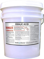 Oxalic Acid - 99.6% - 40 lb. PAIL - Metal Cleaning- Rust Removal, Wood by Quality+Chemical