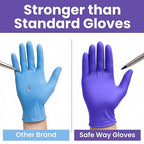 SafeWay Nitrile Disposable Gloves — Multi-Purpose Powder-Free, Medical Use - Image 5