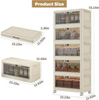 5 Tier - 48QT Storage Bins - Image 2