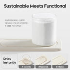 2Pack Diatomite Stone Sink Tray, Water Absorbing Faucet Mat - Image 3