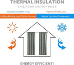 RYB HOME Sage Green Curtains for Living Room, Elegent Farmhouse Vertical Back - Image 3