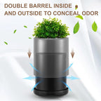 Dog Poop Trash Can Outside 13 L/ 3. 4 Gal Dog Waste Trash Can - Image 3