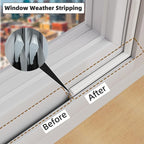 2 Pack*16.4 Ft Weather Stripping Seal Strip - Image 4