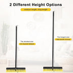 Zhehao 6 Pack 18 Inches Push Broom Outdoor, Concrete Floor Cleaning - Image 3
