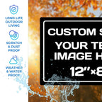 Personalized Aluminum Weatherproof Metal Sign - Image 3