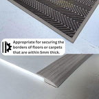 Floor Transition Strip Self Adhesive Carpet Wood Tile Vinyl Flooring Laminate - Image 5