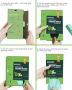 Compost Bags 3 Gallon 125 Packs, AYOTEE Compostable Trash Bags 3 Gallon - Image 9