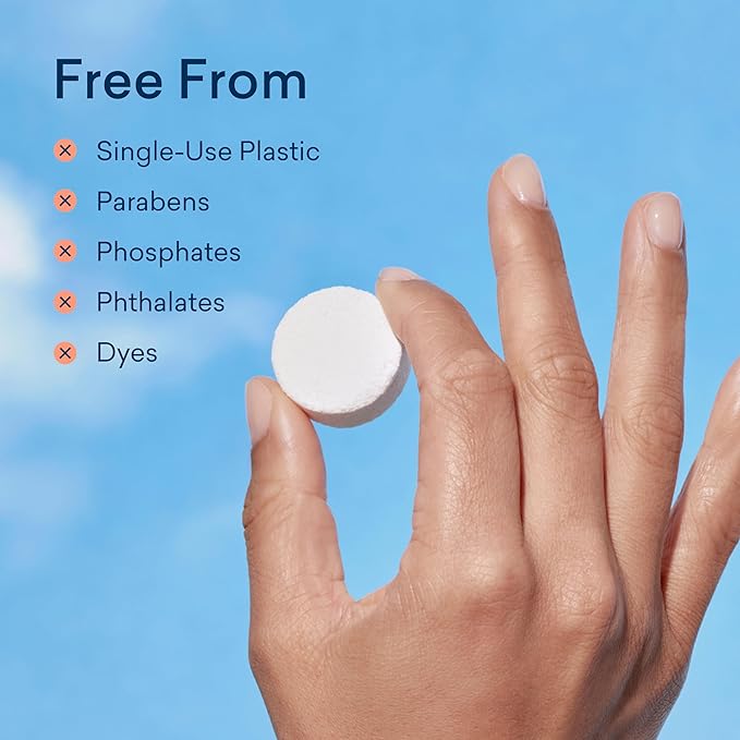 BLUELAND Foaming Hand Soap Refill Tablets, Pacific Mist Scent, Eco Friendly - Image 7