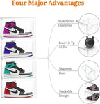 8 Pack Shoes Box Display Case Thicken Shoe Organizer Stackable Boxes - Image 7